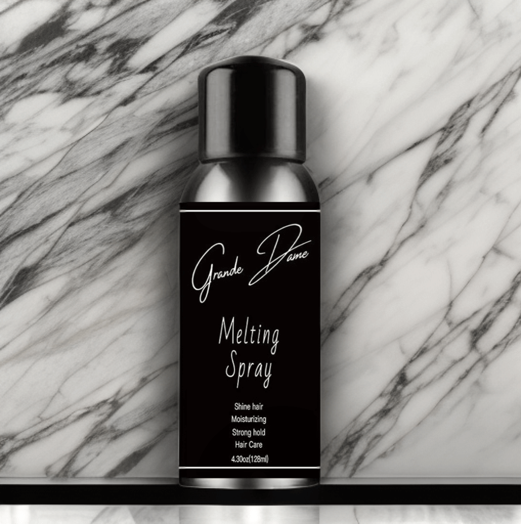 Melting Spray lace fixation de Grande Dame