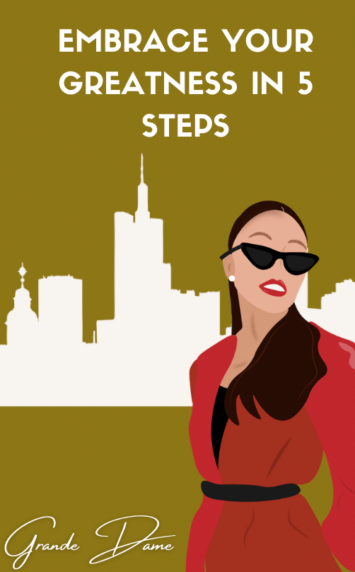 E-book Embrace your greatness in 5 steps (ENG)